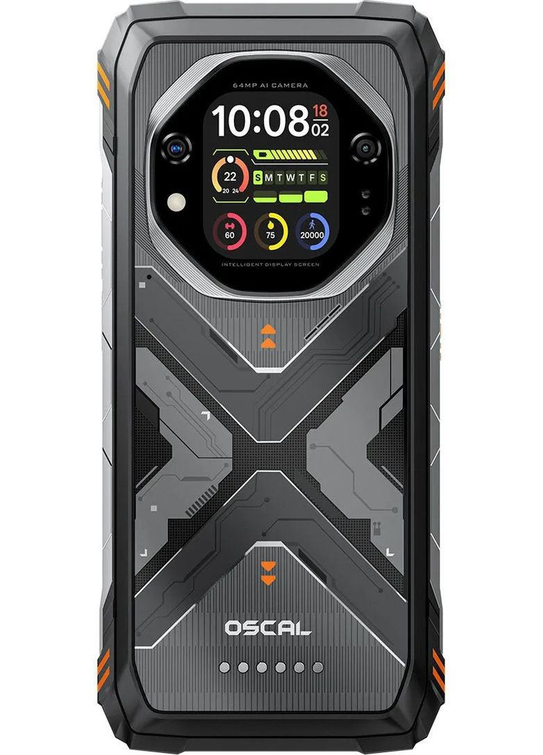 Смартфон Oscal Tank 1 16/512GB Black Blackview (369975230)