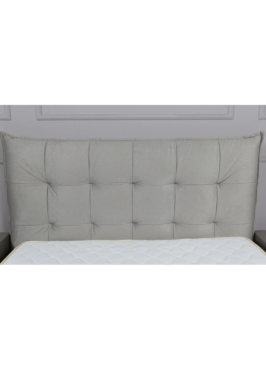 Двоспальне ліжко Теана сіре 160x200 з підйомним механізмом EGO HOME (384130386)