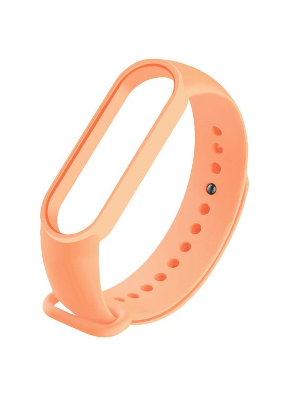 Силіконовий ремінець для Xiaomi Mi Band 5 / 6 Pink No Brand (361077626)