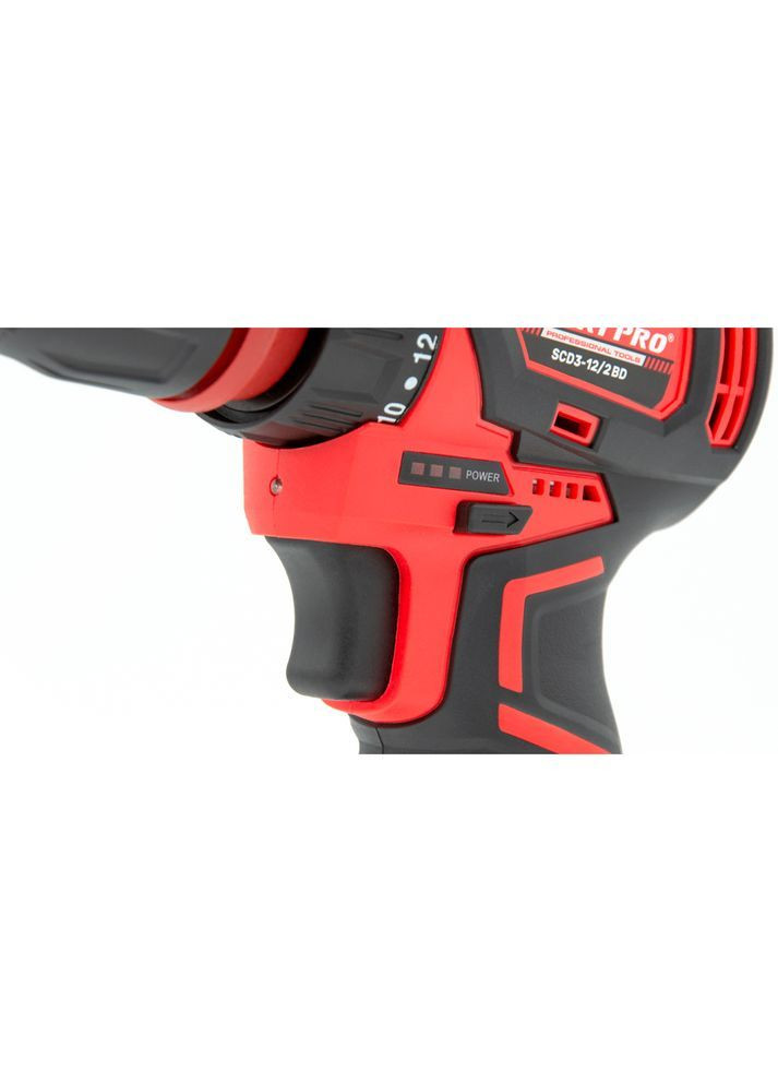 Шуруповерт акумуляторний BRUSHLESS Start Pro SCD3-12/2BD (366667989)