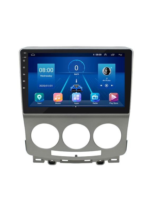 Штатна магнітола для Mazda 5 I (CR) Рестайлінг 2007-2010 екран 9" 2/32Gb/ 4G/ Wi-Fi Premium GPS An 14шт Lesko (336204846)