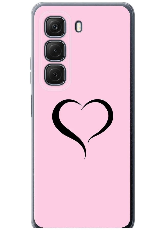 Силиконовый чехол 'Сердце 1' для Endorphone Infinix Hot 50 4G (334728505)
