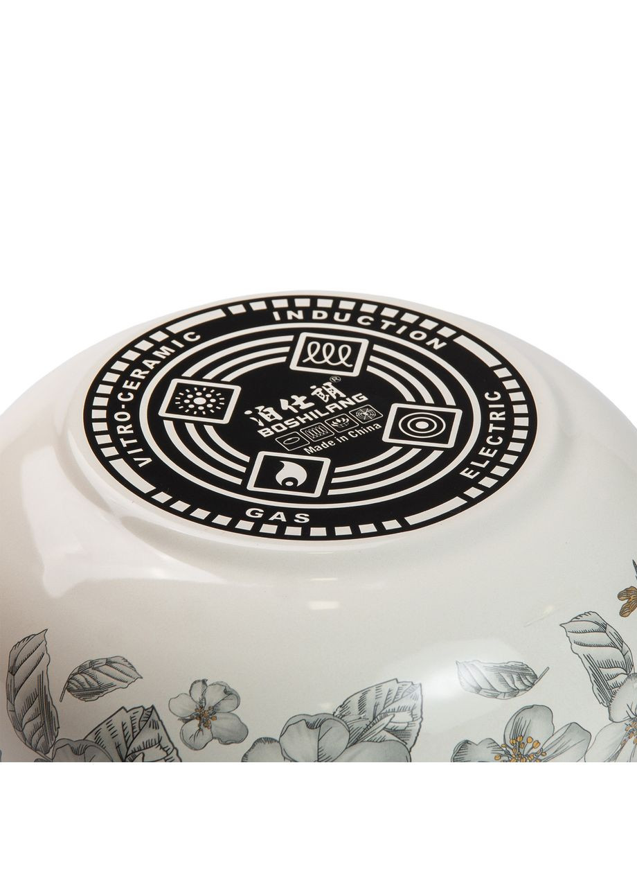 Эмалированная кастрюля объемом 6,5 л для газовых, электрических и индукционных плит Jooki (358706237)