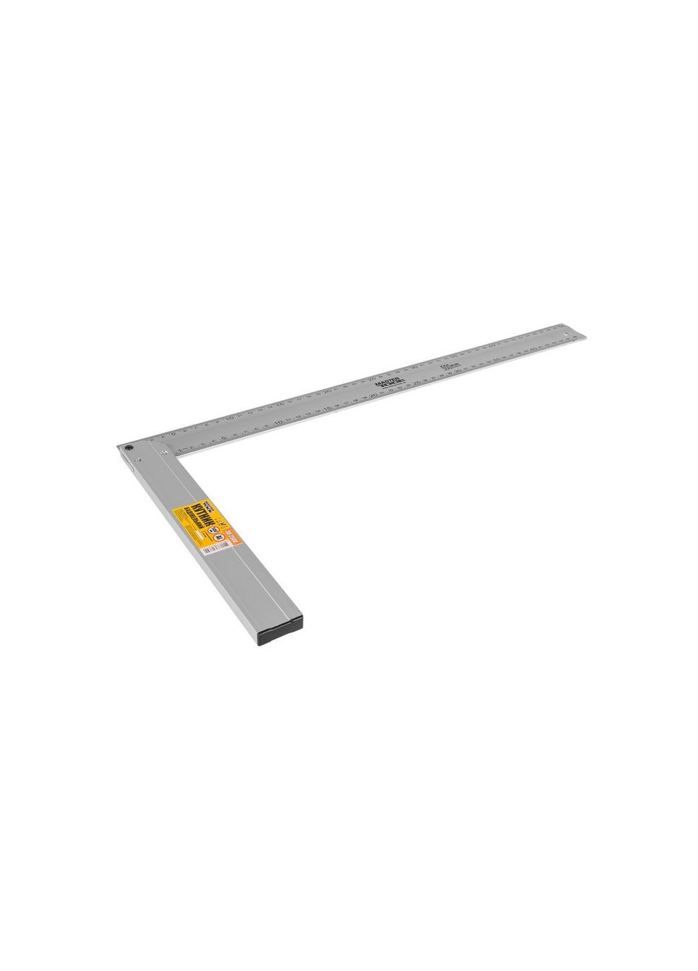 Кутник будівельний алюмінієвий 500 мм ручка Al 30-2500 Mastertool (364964947)