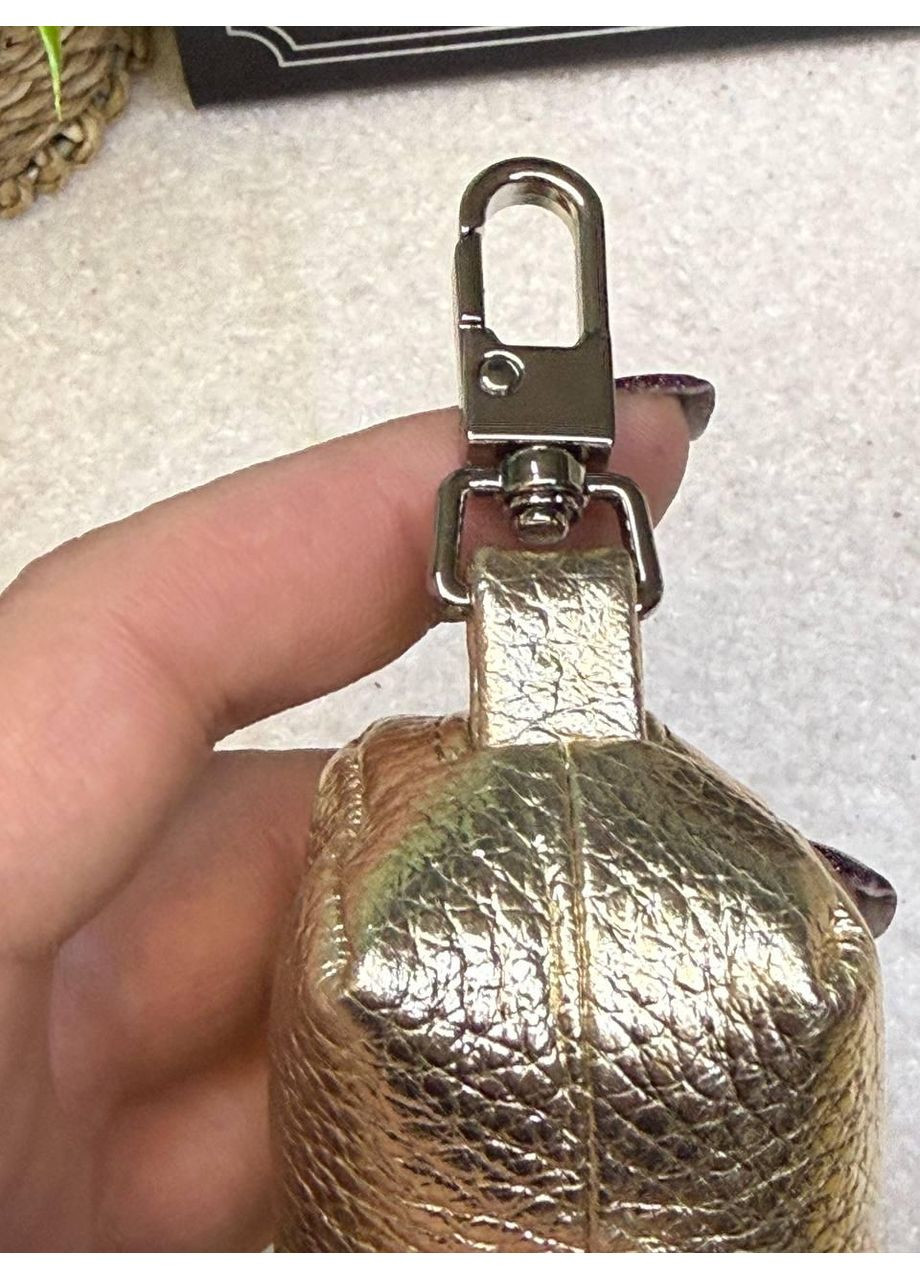 Ключниця натуральна шкіра на змійці золота (436-069) Karya (370784592)