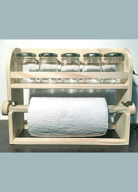 Тримач для паперових рушників з дерева Нултін бланже (ДКП-004101) No Brand (327860087)