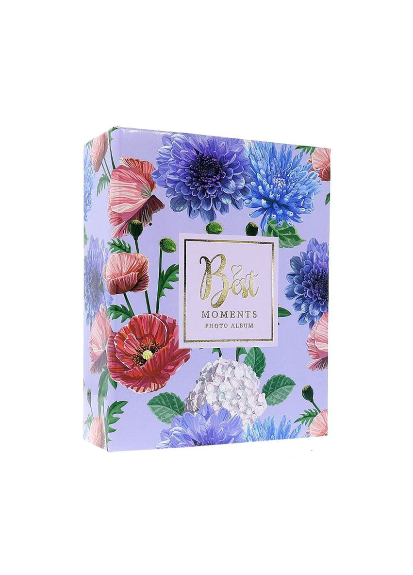 Фотоальбом 10x15см 304 фото MM46304/2 FLOWER10 violet Gedeon (299770893)