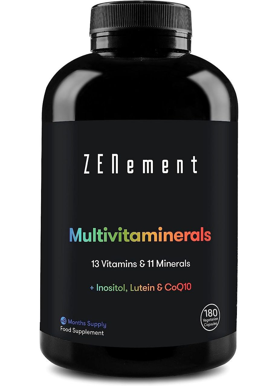 Мультивитамины и минералы (27 активных форм) 180 капсул Zenement (299717633)