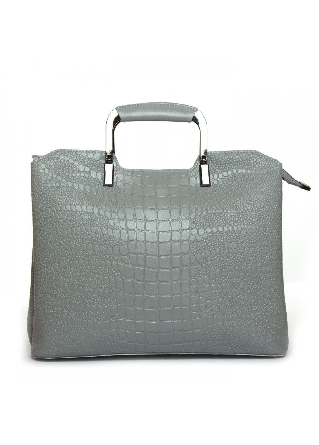 Женская кожаная сумка 1540-1 l-grey Alex Rai (282557270)