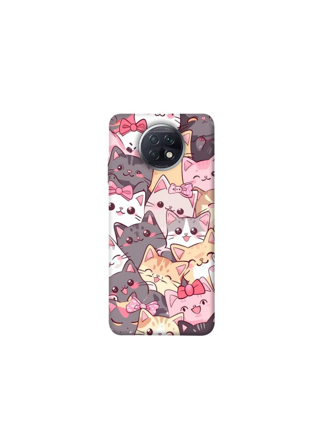 Чохол на Xiaomi Redmi Note 9 5G / Note 9T Cute Cat Frontalka (349827828)