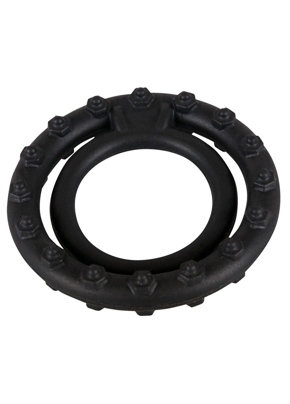 Ерекційне кільце Steely Cockring Black - CherryLove You2Toys (329153235)