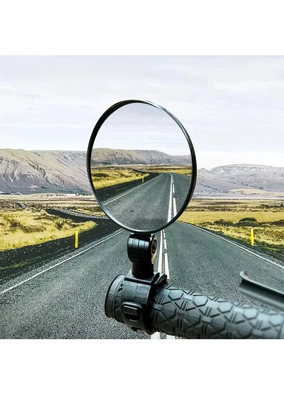 Дзеркало велосипедне заднього виду, бічне, на кермо ліве і праве, панорамне, на самокат, велосипед (0145) No Brand (366197902)