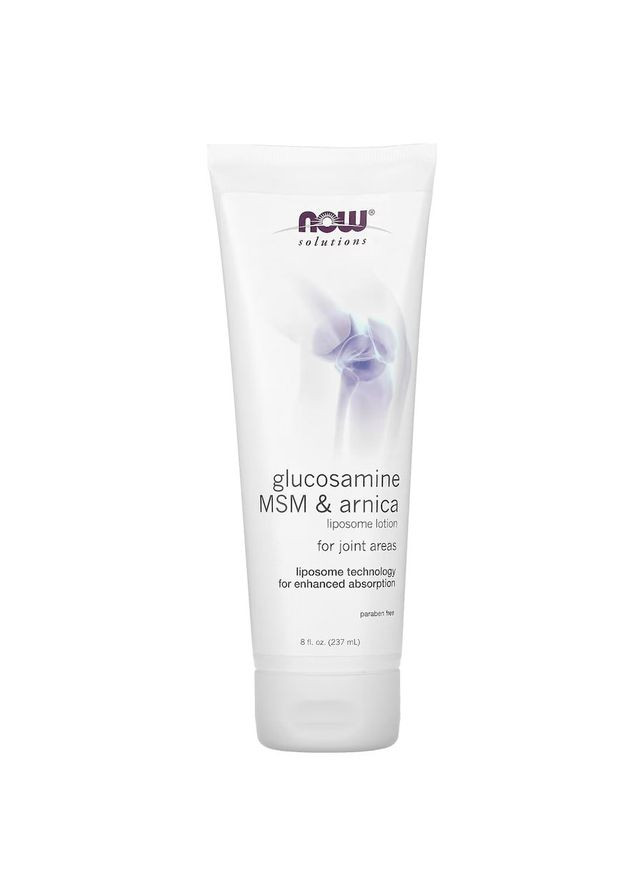 Препарат для суставов и связок Glucosamine MSM & Arnica Lotion, 237 мл Now (324422307)