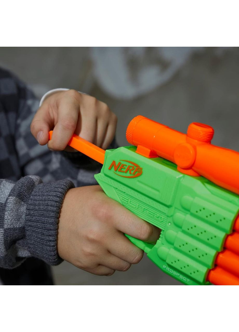 Набір Ньорф Еліт 2.0 з мішенню і дартс-бластером ЕКОупаковка Nerf Elite 2.0 Face Off Target Set Mattel (372125288)