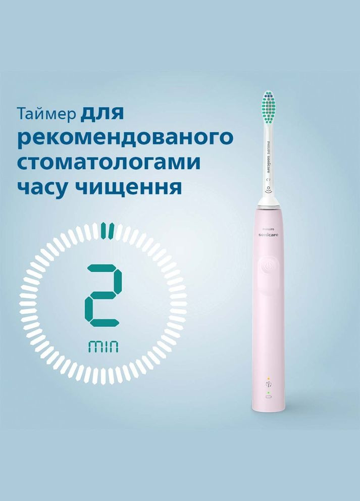 Електрична зубна щітка Gemini 3100 Rose (HX3671 / 11) Philips (306581227)