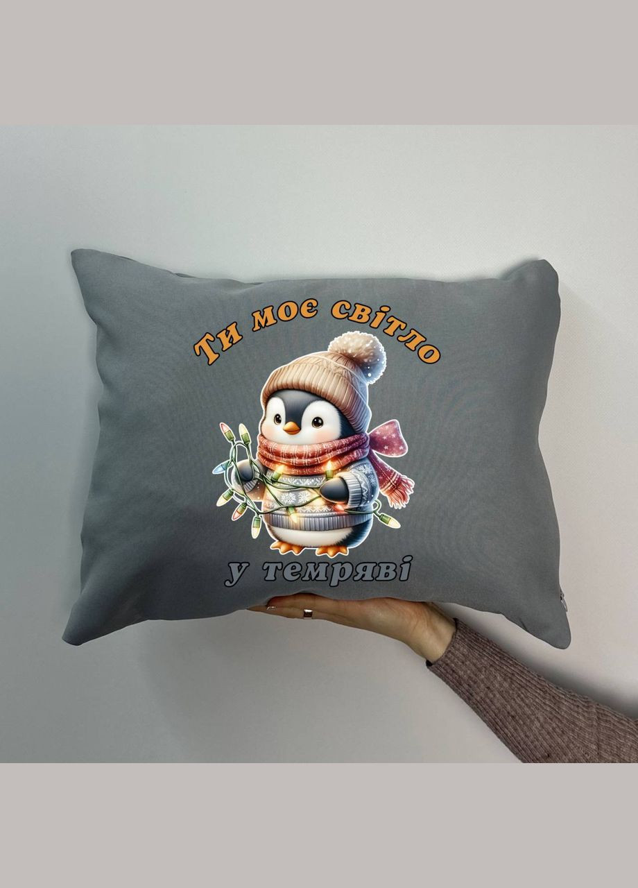 Подушка с принтом габардиновая От св. Николая, красная 35х35 (1416) Hand Made (350941903)