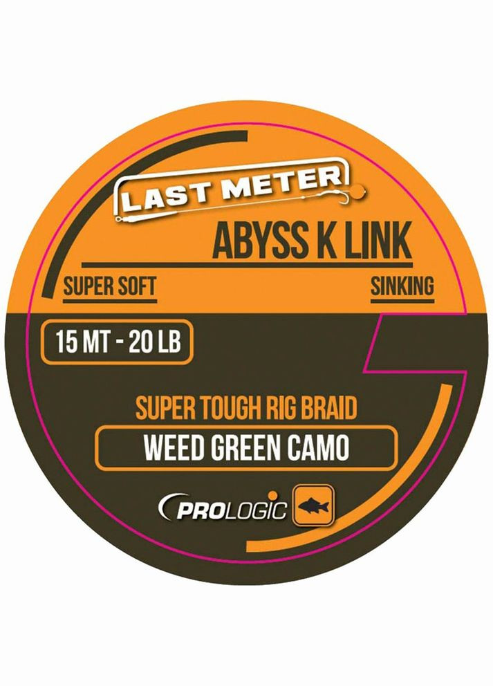 Поводковий матеріал Abyss K Link 15m 20lbs 1846.11.56 Prologic (316617632)