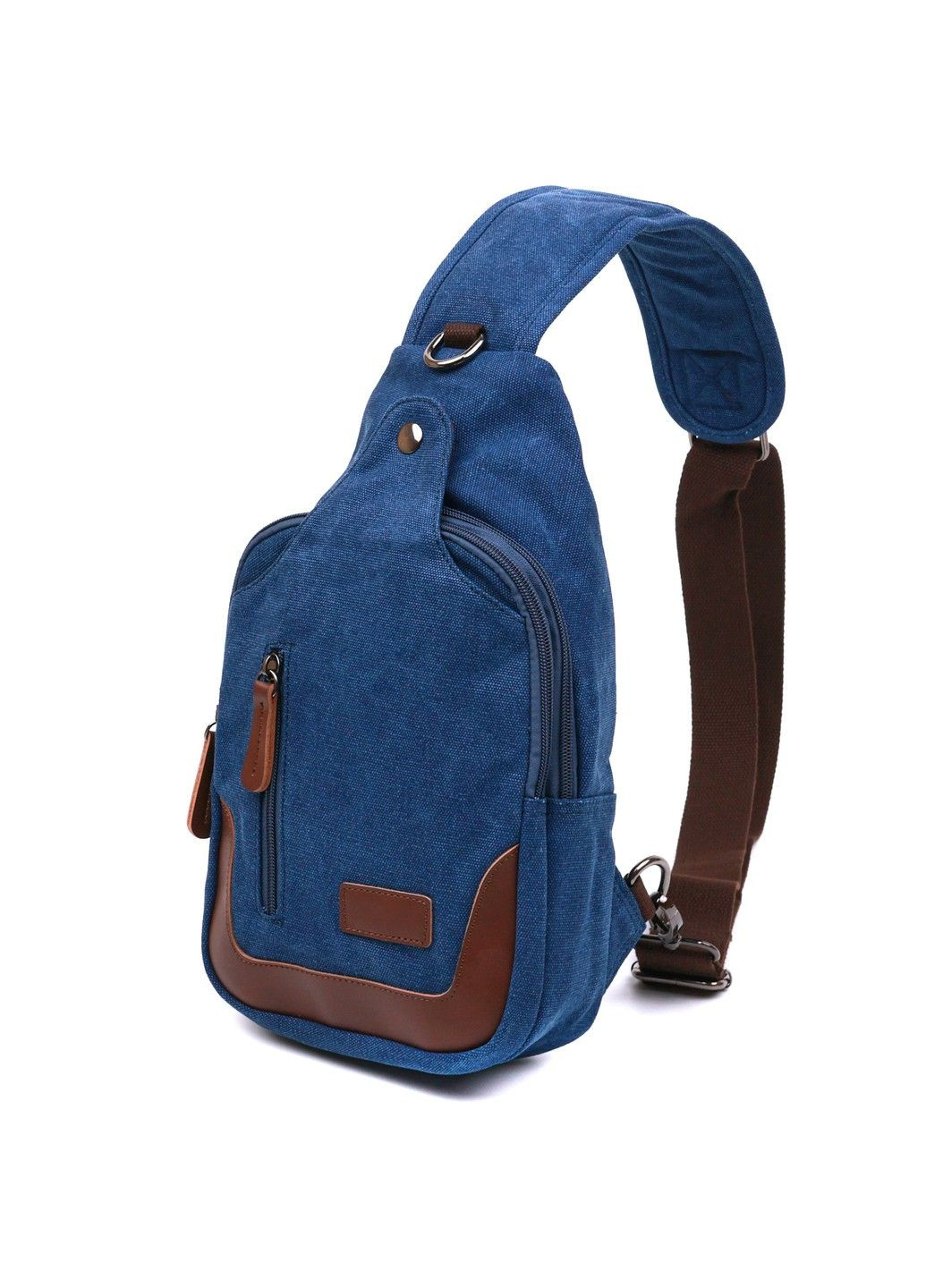 Текстильная мужская сумка через плечо 20387 Синий Vintage (292849747)