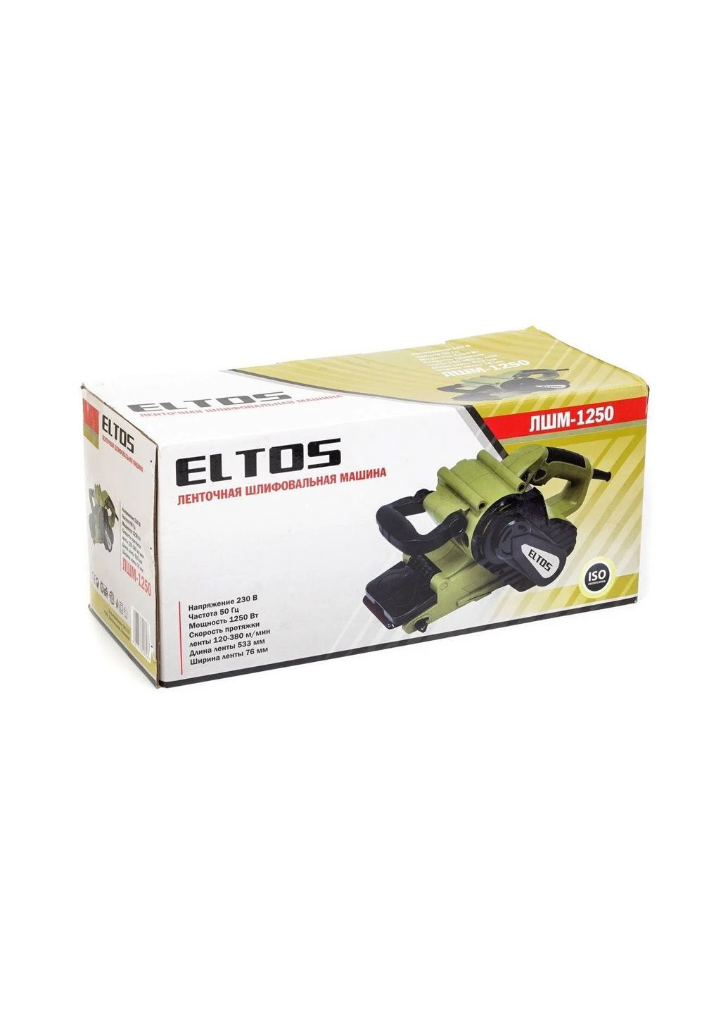 Ленточная шлифмашина ЛШМ-1250 Eltos (364121006)