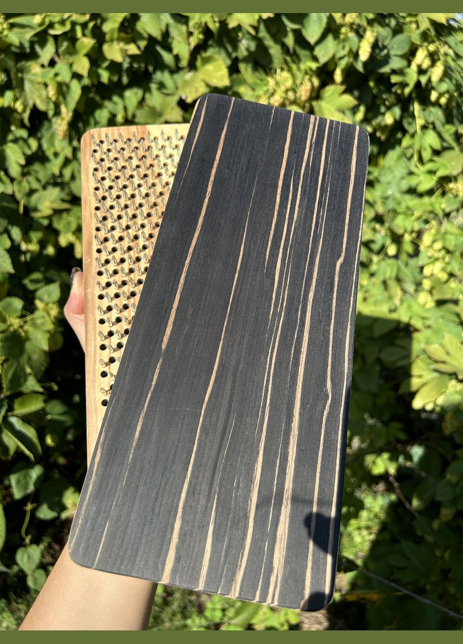 Доска Садха для новичка шаг 10 мм. Доска с гвоздями. Sadhu board. Handmade (361384759)