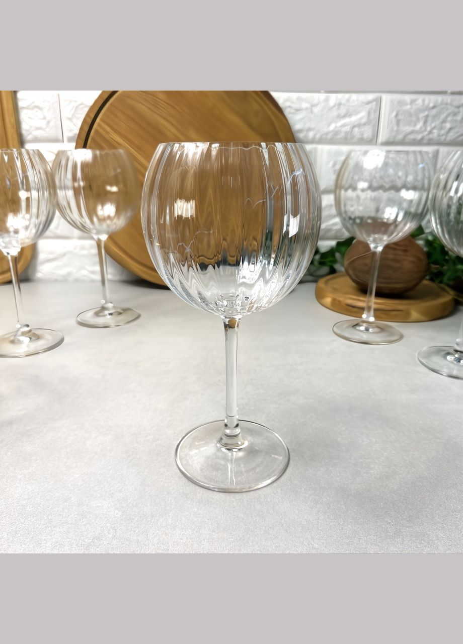 Набор круглых винных бокалов 6 шт 580 мл C&S Symetrie Arcoroc (303138184)