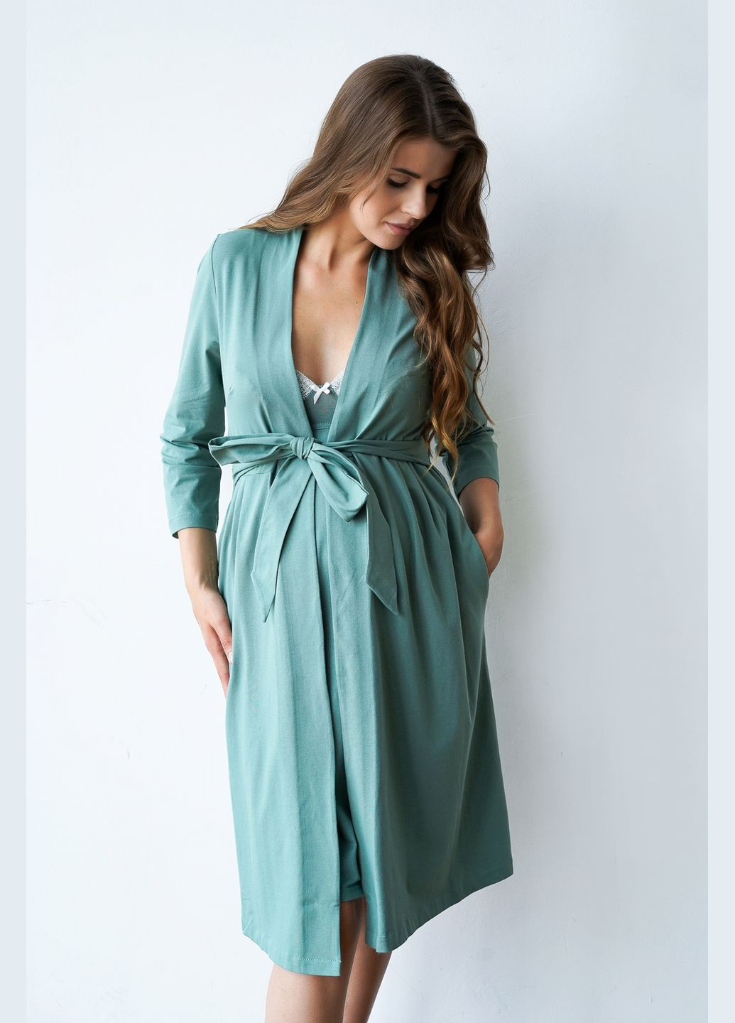 Халат для беременных и кормящих мам Soft&Lace Мамин Дім (333020495)