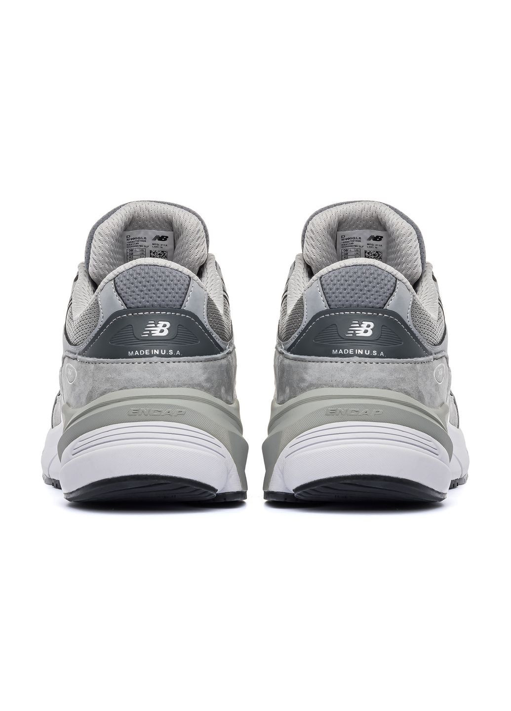 Серые демисезонные кроссовки мужские white, вьетнам New Balance 990v6 Grey