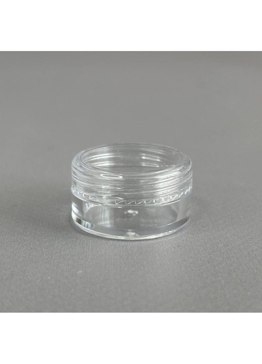 Баночка для зберігання Ø28 мм, h -15 мм, об'єм - 5 мл - прозора Plus-plus (354798146)