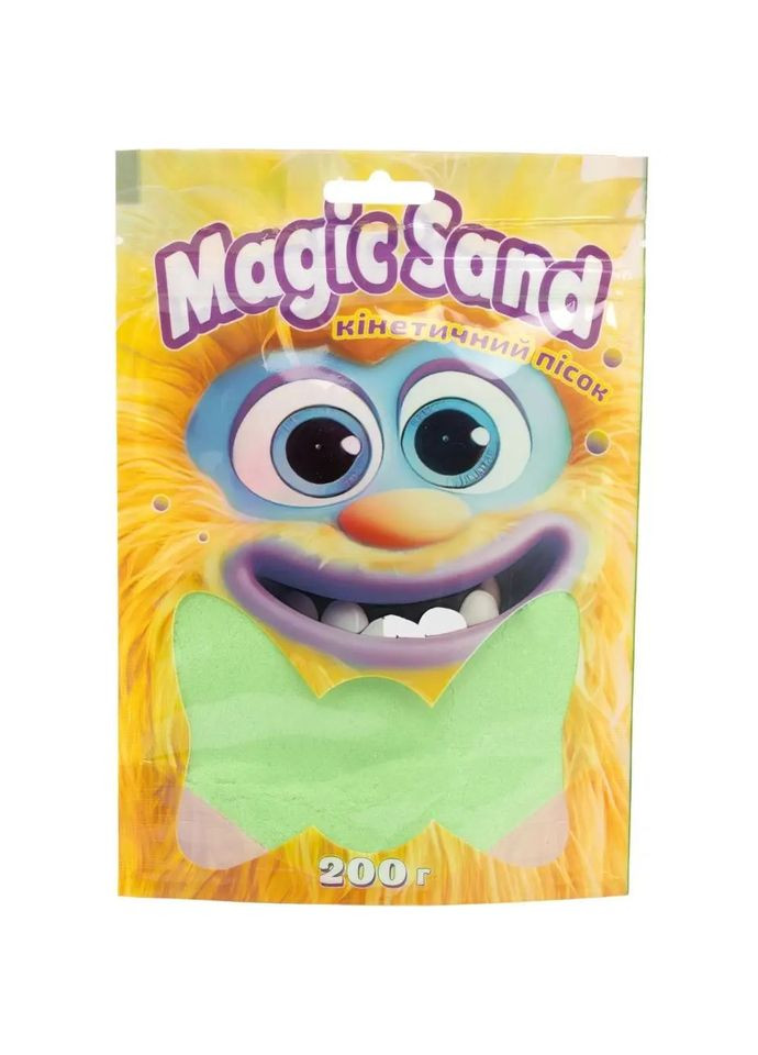 Кінетичний пісок Magic sand, зелений, 200 г () Strateg 39401-2 (328447013)
