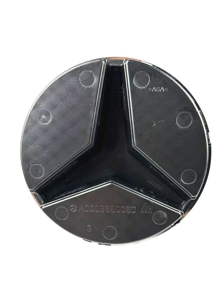 Эмблема решетки W205 черная глянцевая 185 мм (пластик) OEM A0008880060 Mercedes-Benz (369609903)