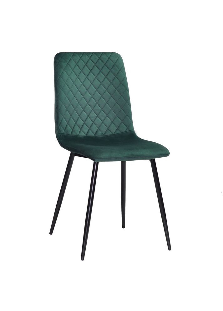 Стілець PERLA чорний/зелений Intarsio (372178896)