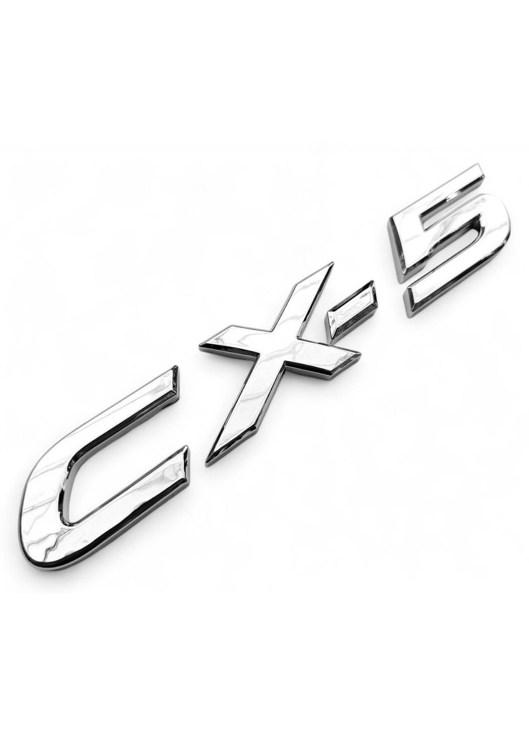 Емблема напис CX-5 для хром 170х30 мм (на скотчі) KB7W51721A Mazda (369610565)