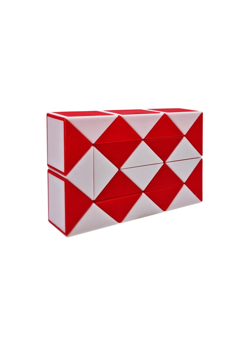Головоломка Змейка Рубика 750-287, 24 элемента Красный Bambi (283022081)
