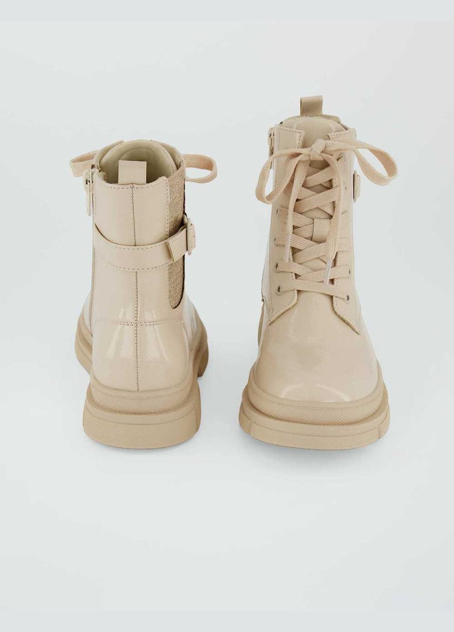 Бежевые ботинки,бежевый, Kiabi