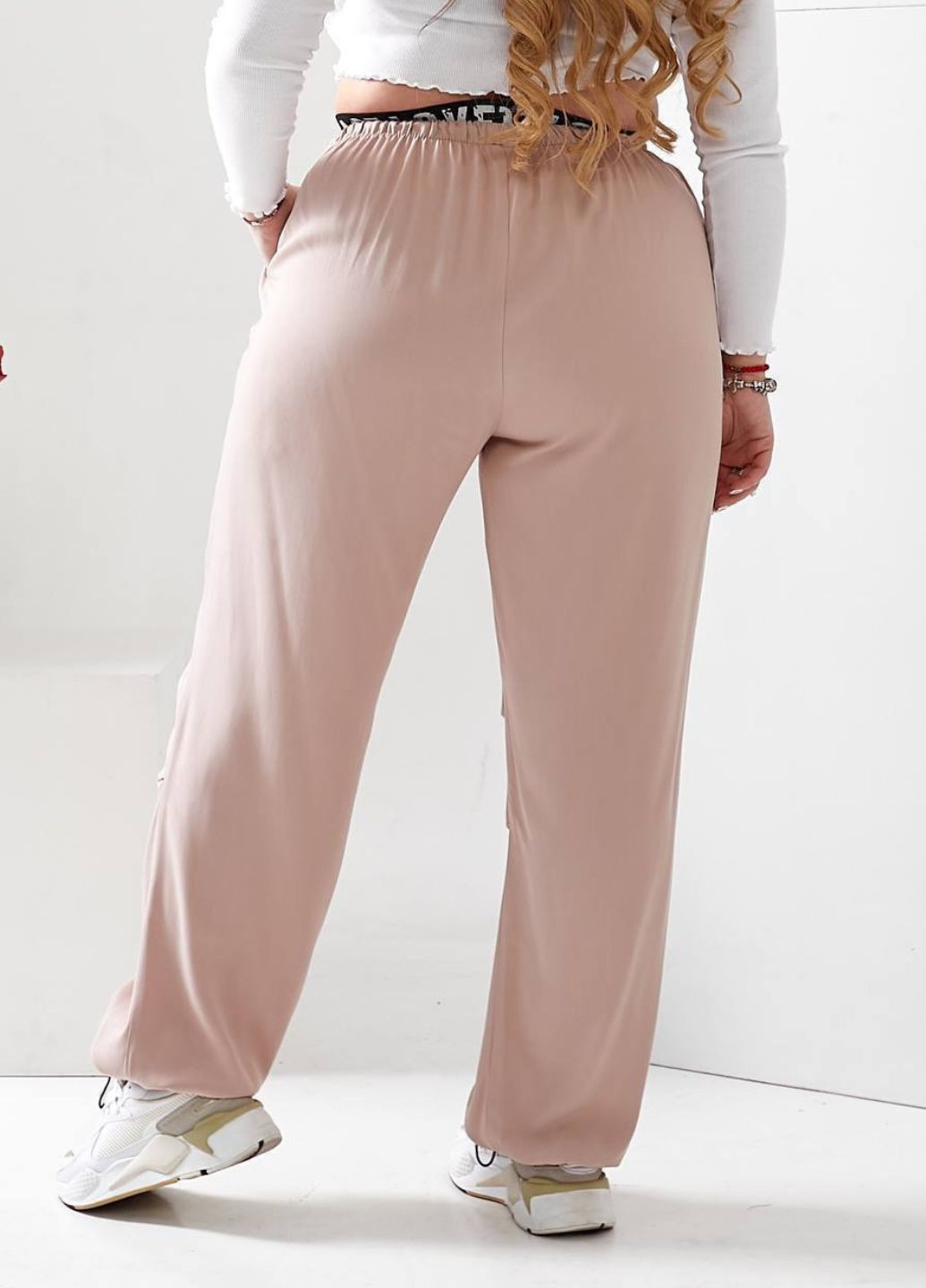 Женские повседневные брюки с резинкой No Brand (294085840)