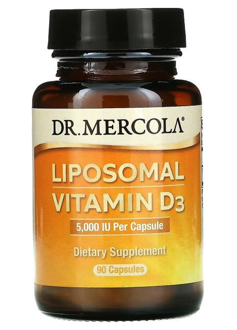 Liposomal Vitamin D3 5000 IU 90 Caps Dr. Mercola (291848624)