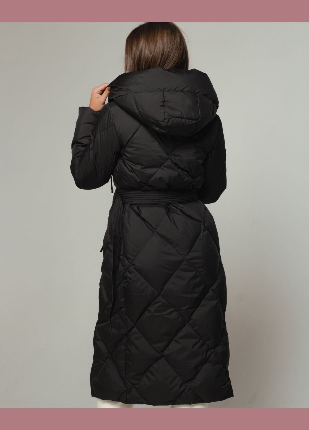 Чорне зимнє Пальто жіноче зимове чорне Clasna