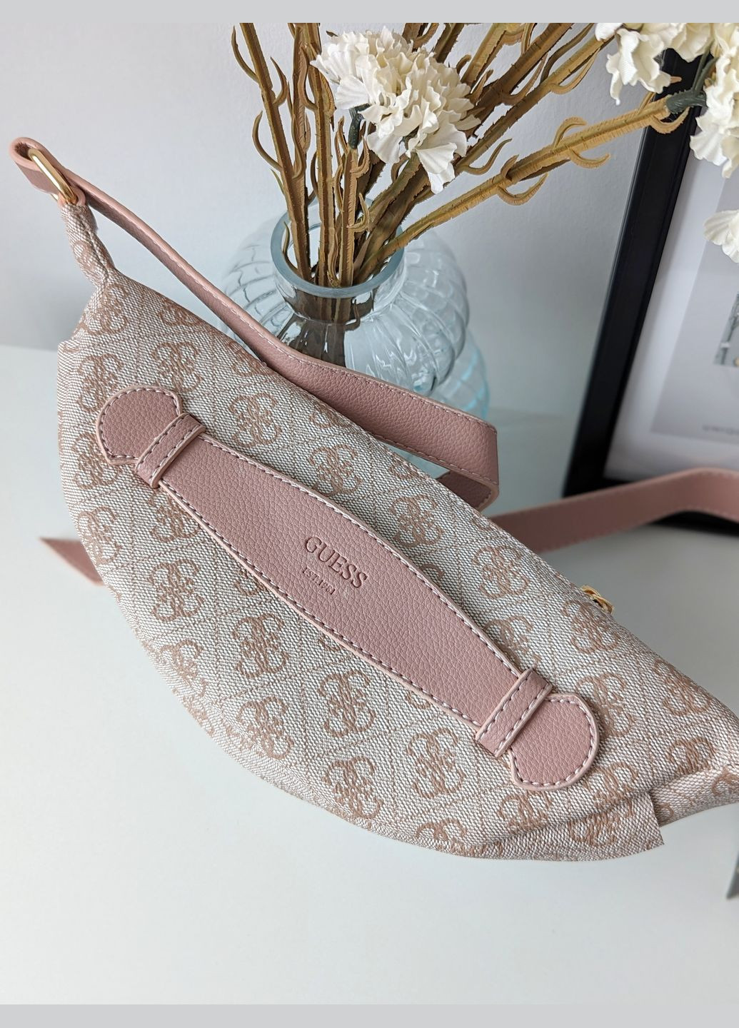 Жіноча бананка Гесс ЛЮКС (рожевий колір) No Brand (318304986)