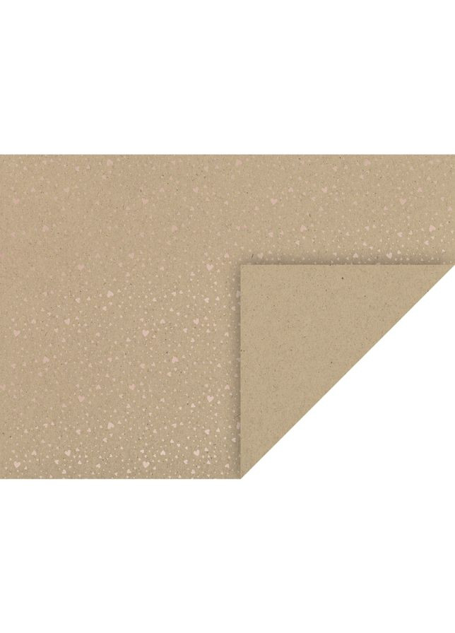 Крафт-картон для дизайна "Сердца" А4(21х29,7см) Розовое золото 220г/м2 Heyda (362578647)