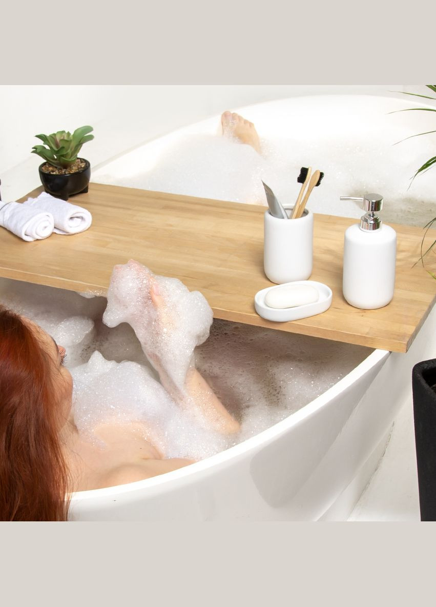 Дозатор для жидкого мыла MBM MY HOME Milan 500 мл (BA-23 WHITE) MVM (301002337)