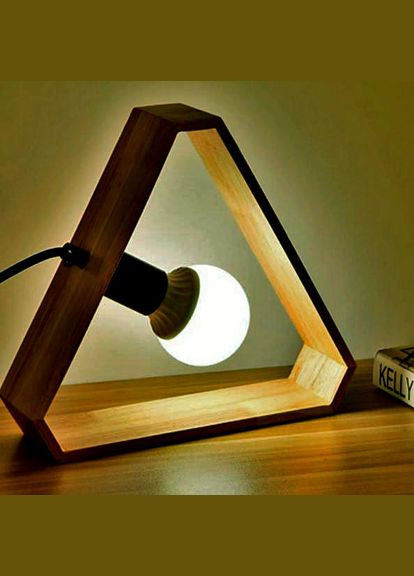 Світильник настільний з дерева Шріпорт мускат (НСС-000207) No Brand (328415444)