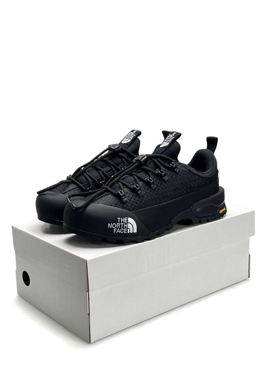 Черные демисезонные кроссовки мужские The North Face Glenclyffe Low GTX All Black