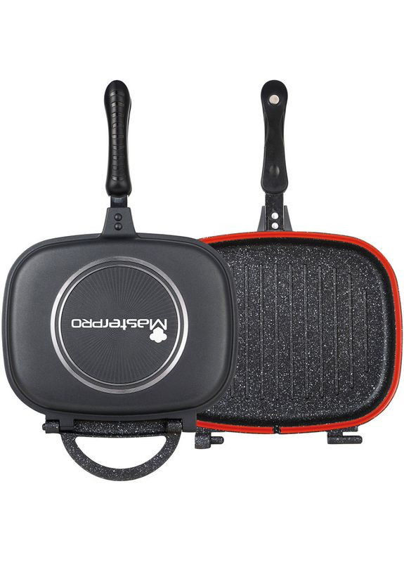 Сковорода-гриль Foodies collection 30x24 см Black (BGMP-2851) Masterpro (353689230)