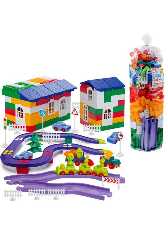 Дитячий конструктор "Лідер" №9 1937 450 деталей Colorplast (367972364)