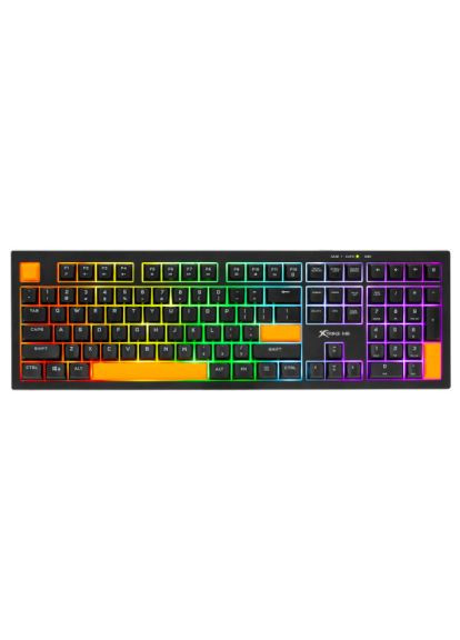 Клавиатура (KB-512BKUA) XTRIKE ME ME KB-512 LED USB UA Black (366156499)