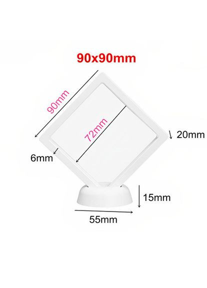 Рамка для предметів і фотографій Local House біла (AH0033_1) No Brand (315922545)