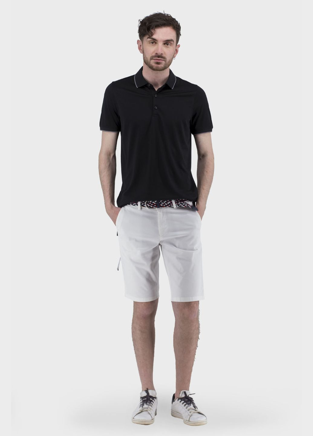 Черная мужское поло (, ), 47972 Buke