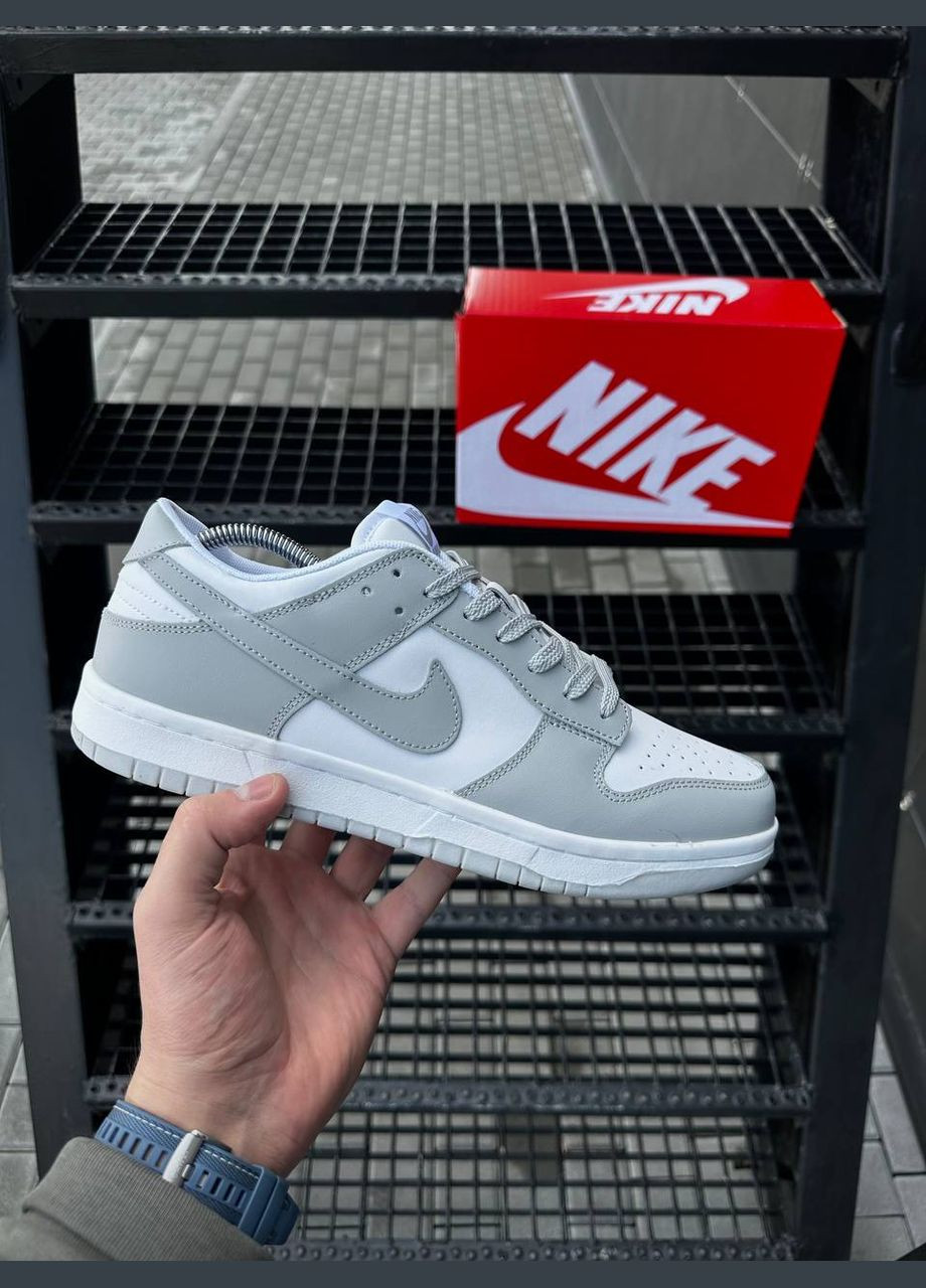 Серые демисезонные мужские кроссовки No Brand