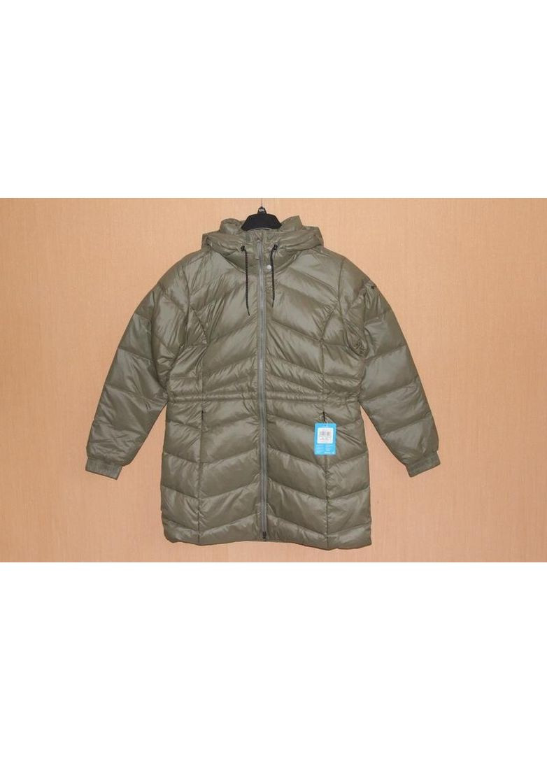 Оливковий (хакі) зимній Пуховик Columbia
