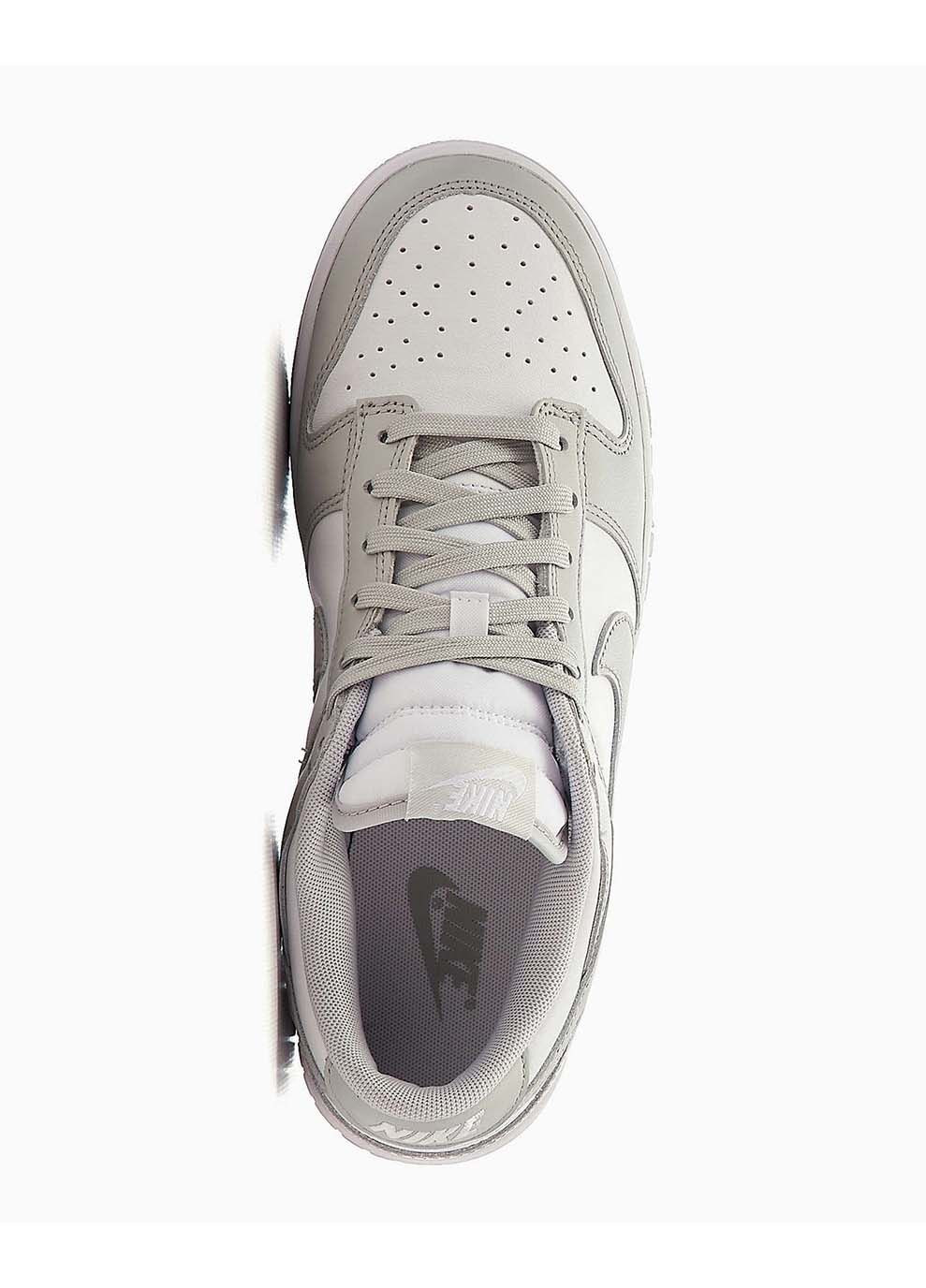 Белые демисезонные мужские кроссовки dunk low retro белый Nike